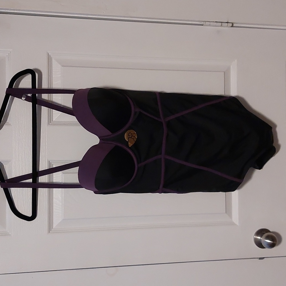 TORRID DISNEY THE LITTLE MERMAID STRAPPY BACK SWIMSUIT - URSULA 3X D/DD